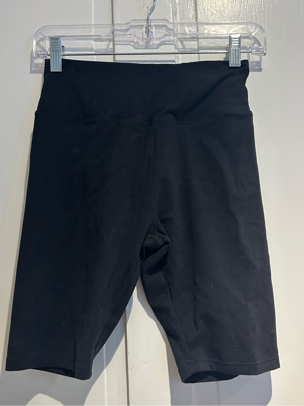 Women’s black bike shorts